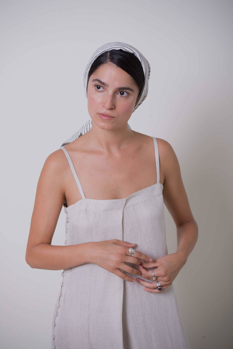 Ajaie Alaie Full Moon Dress - White Sands