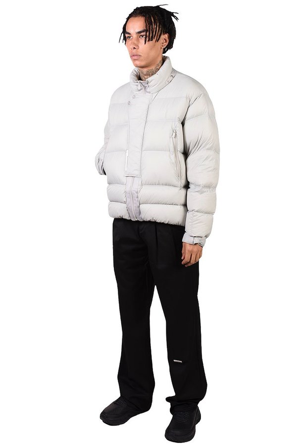 C2H4 Glacier Loom Down Puffer Jacket Gray Garmentory