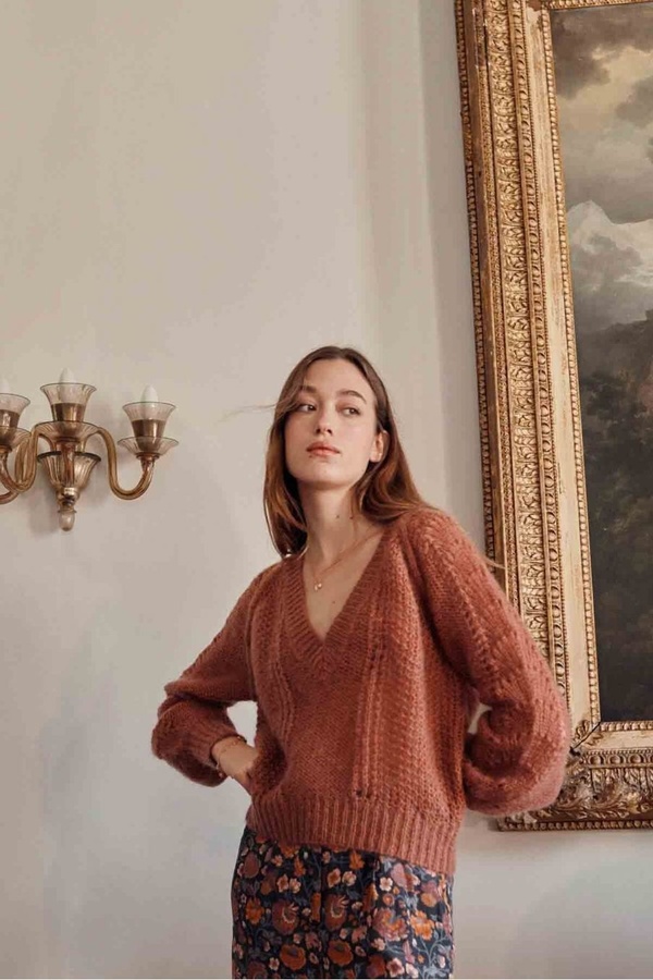 Louise Misha Salicia Jumper - Tobacco
