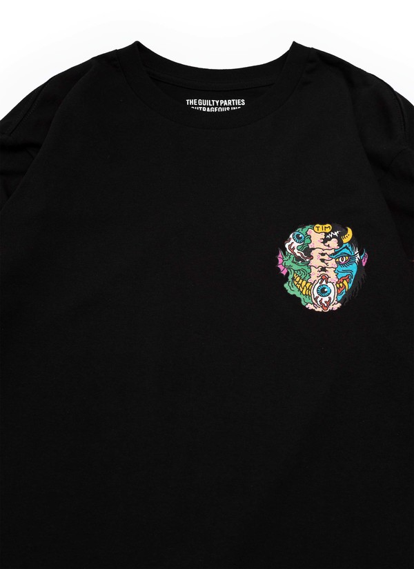 WACKO MARIA GUILTY PARTIES TIM LEHI L/S CREW NECK TYPE-3 T-SHIRT 
