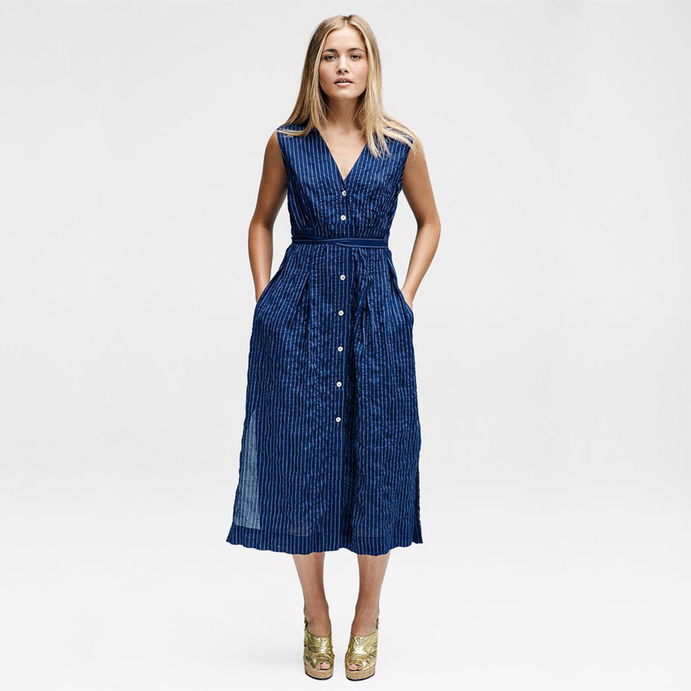 horses atelier pinstripe tie dress Garmentory