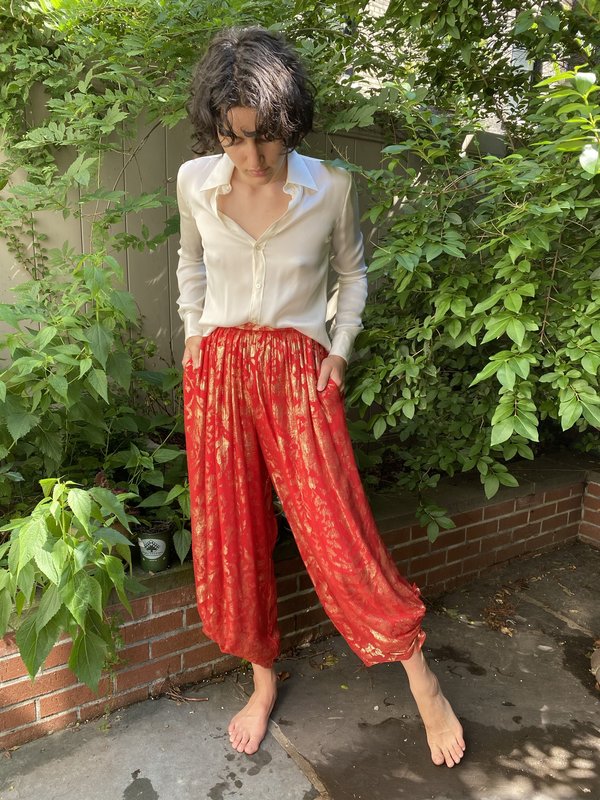 Vintage KC Bill Blass Chiffon Harem 