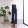 EVE DENIM The Olympia Overall - Raw Denim - Thumbnail 1