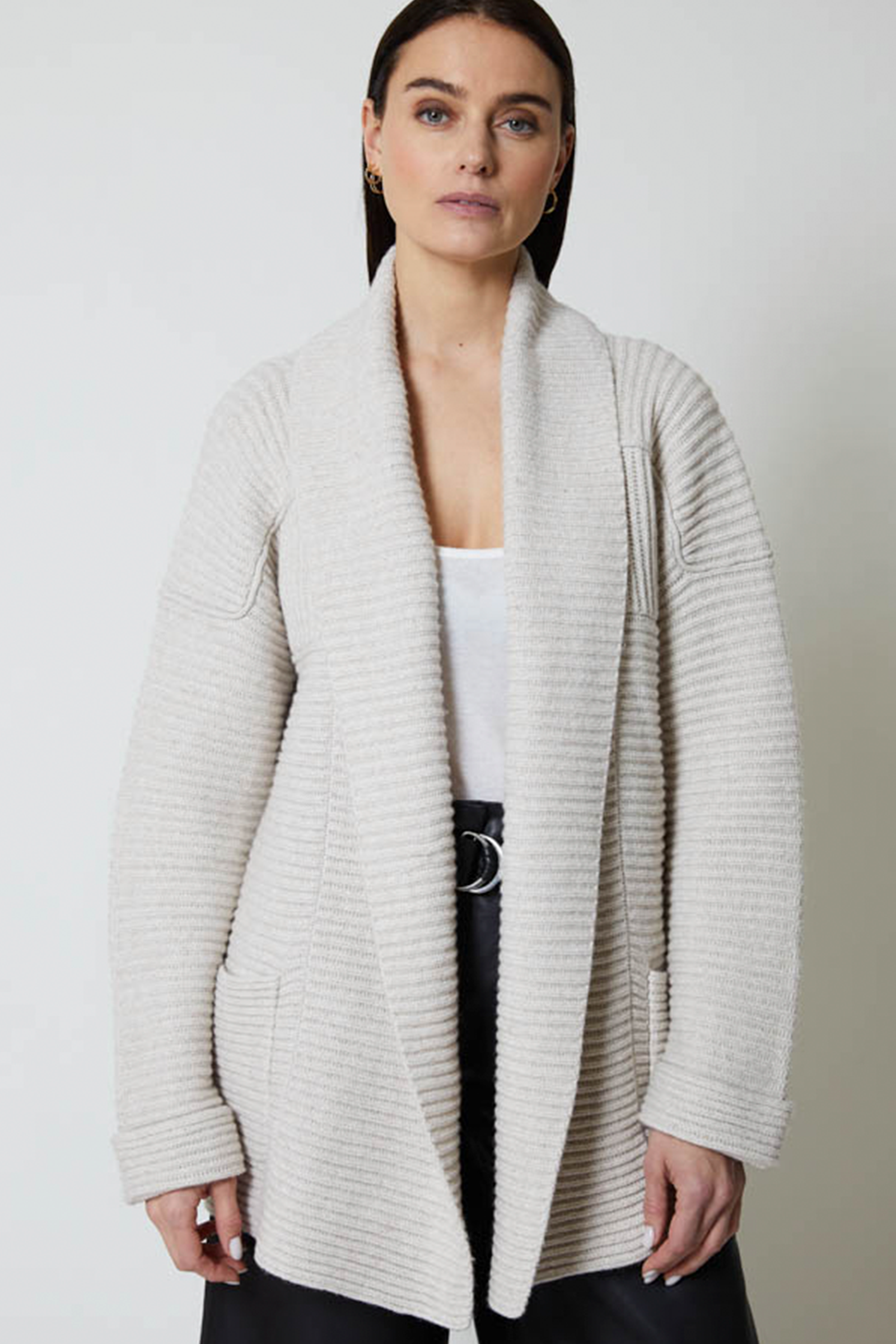 chunky cocoon cardigan