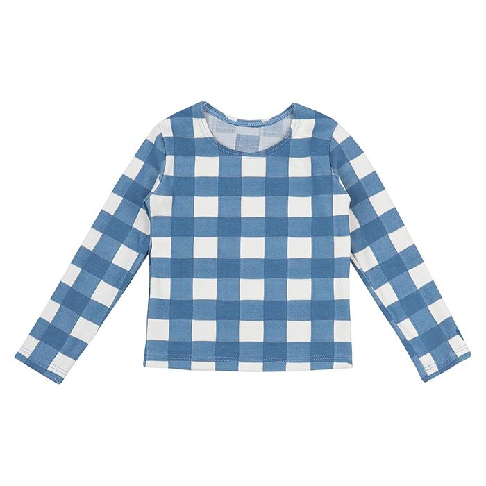 BOBOCHOSES Chekered Blue polo sidehustlebeast.com