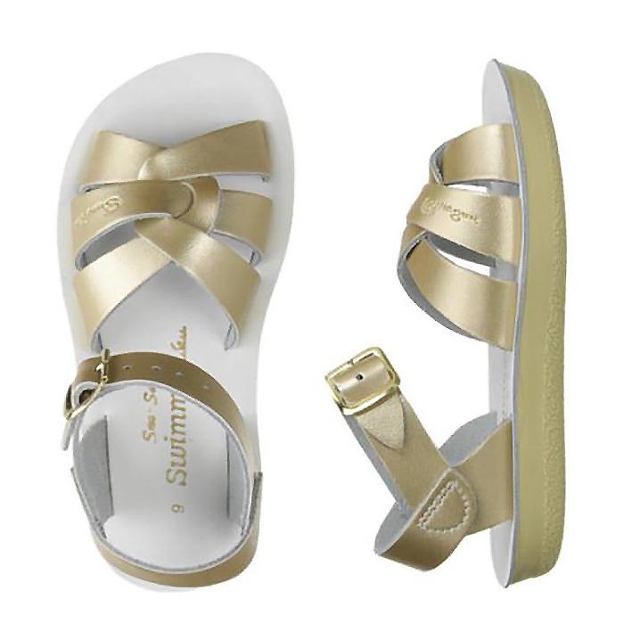 Kids Saltwater Sandals Salt Water Child Swimmer Sandals Gold Garmentory