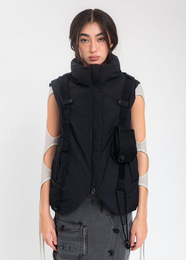 HYEIN SEO PADDED VEST ダウンベスト　アイボリー Hyein Seo - PADDED VEST | HBX - Globally Curated Fashion and