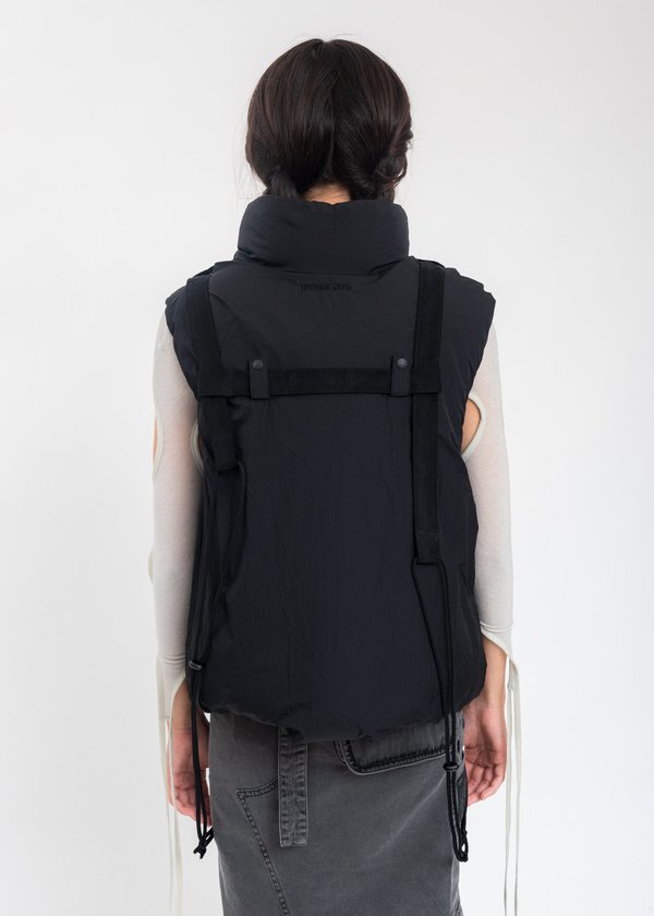 Hyein Seo Reversible Padded Vest - Black | Garmentory