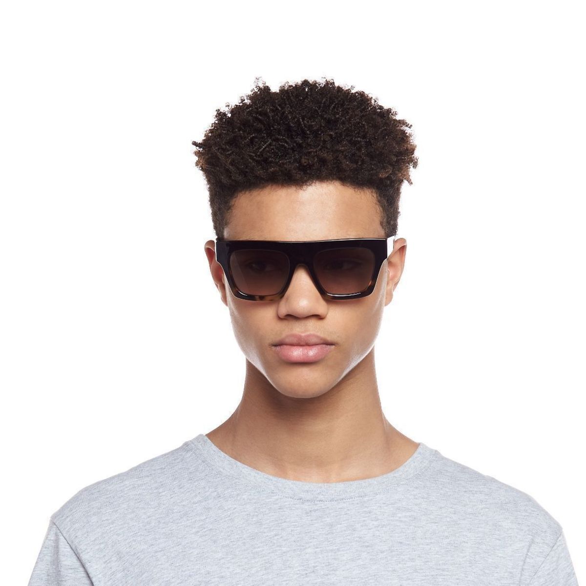 Le Specs Subdimension Sunglasses Le Specs Subdimension Sunglasses, Black Tort – CHROME main image 3
