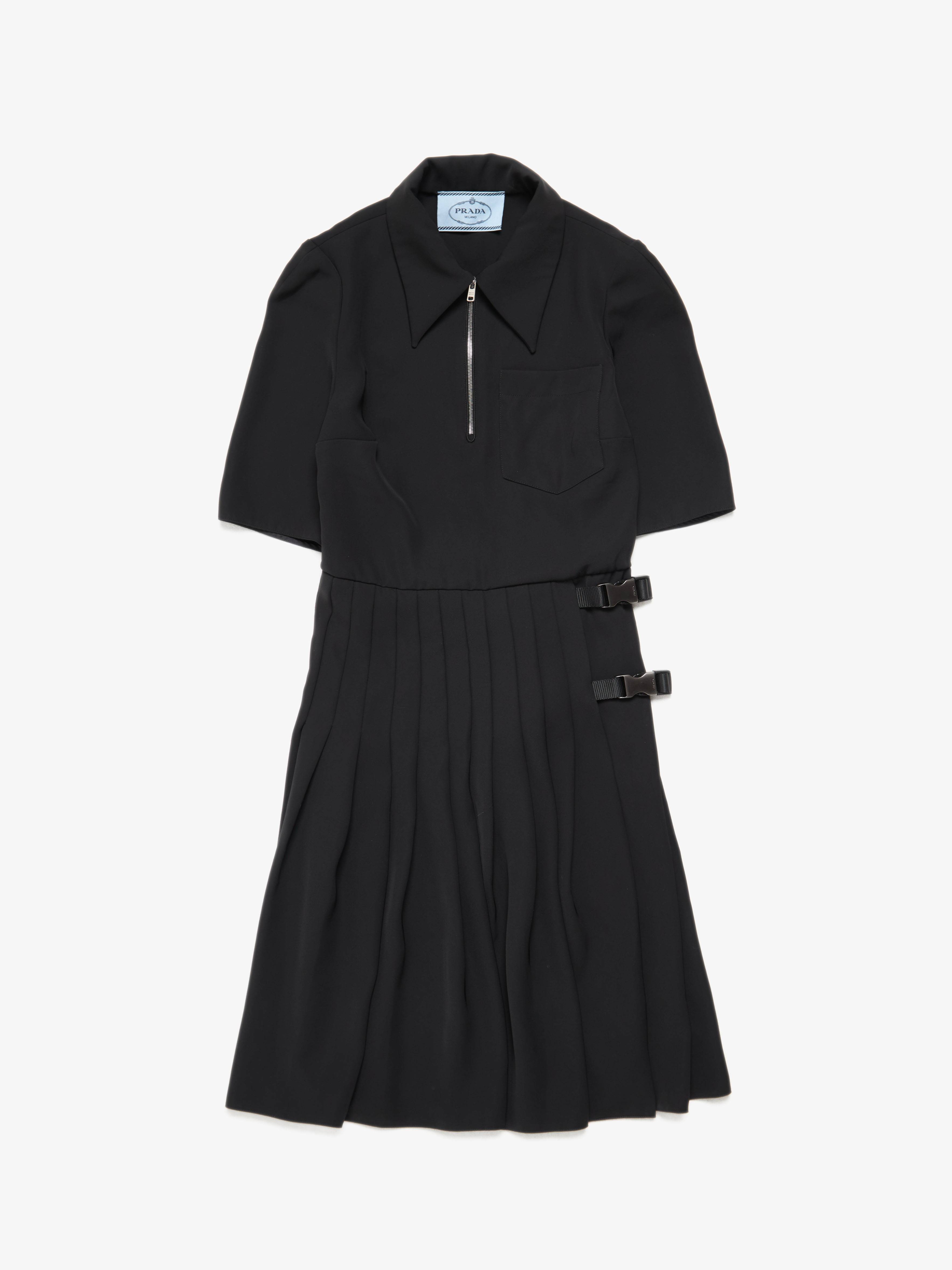 Prada-W-Strap-Detailed-Dress-