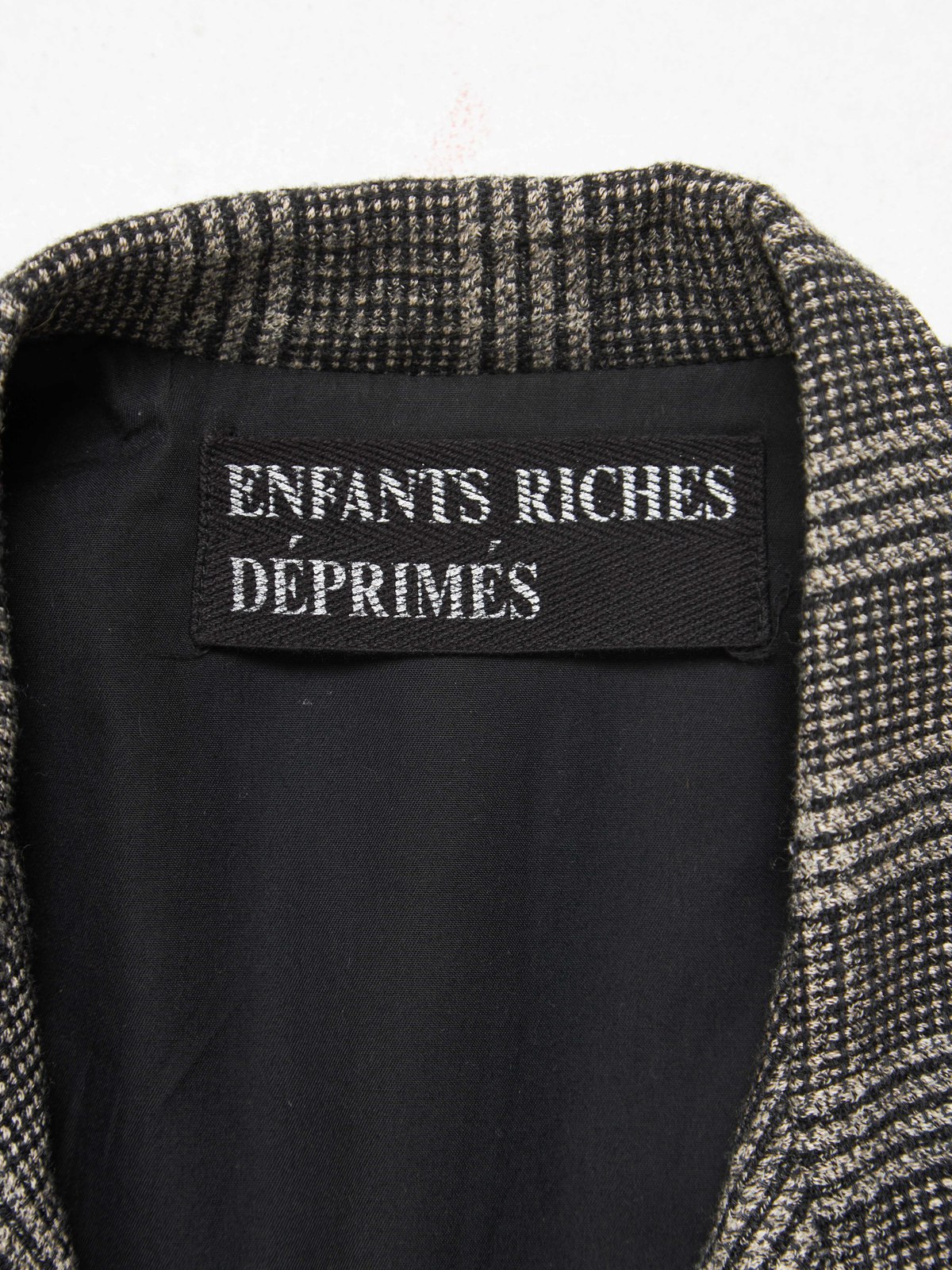 Enfants riches déprimés checkerboard Enfants Riches Deprimes Checkered Duffle Bag In Black | ModeSens
