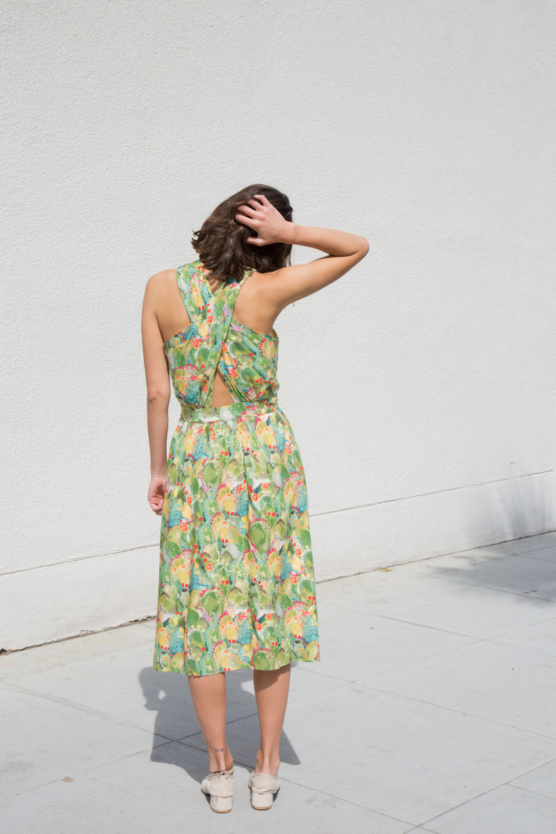 Rachel Antonoff Samantha Wrap Halter Dress