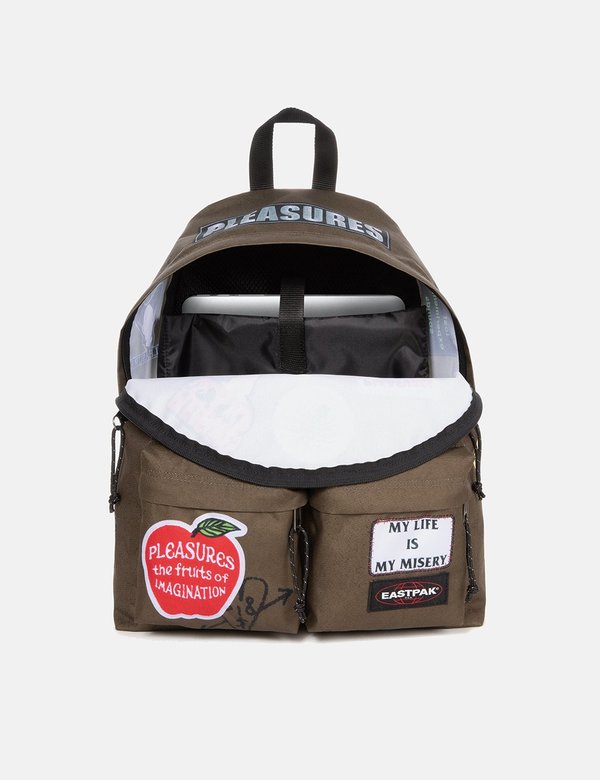 Eastpak x Pleasures Padded Backpack - Khaki | Garmentory Eastpak x Pleasures Padded Backpack - Khaki | Garmentory