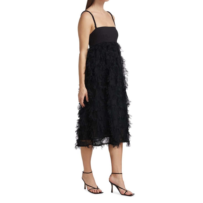 ワンピース BAUM UND PFERDGARTEN Women Dresses 23997 C9933 BLACK Baum Pferdgarten Ariana Cherry Dress Size 8 | eBay