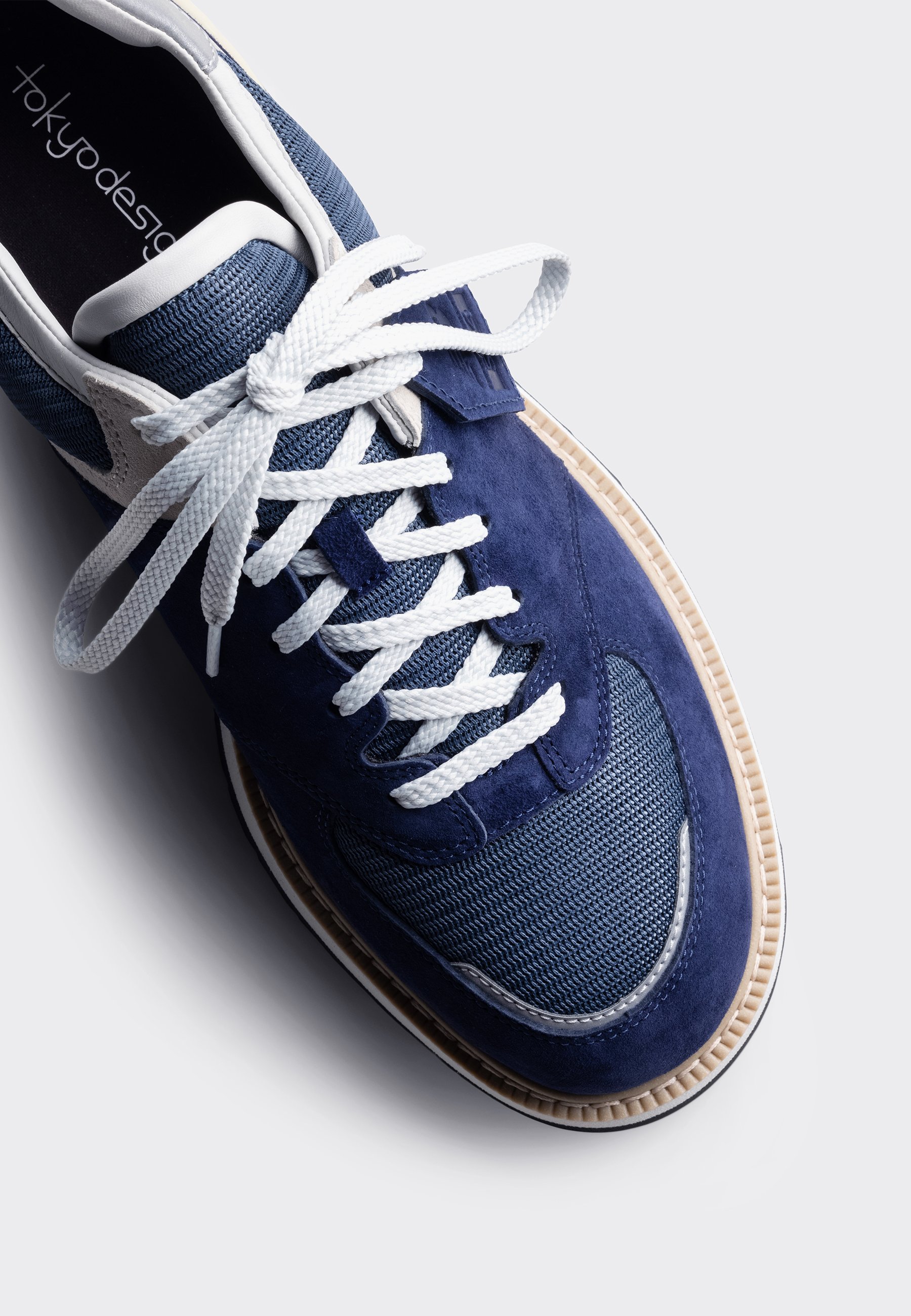 New Balance Tokyo Design Studio 574 Trackster Shoes navy Garmentory