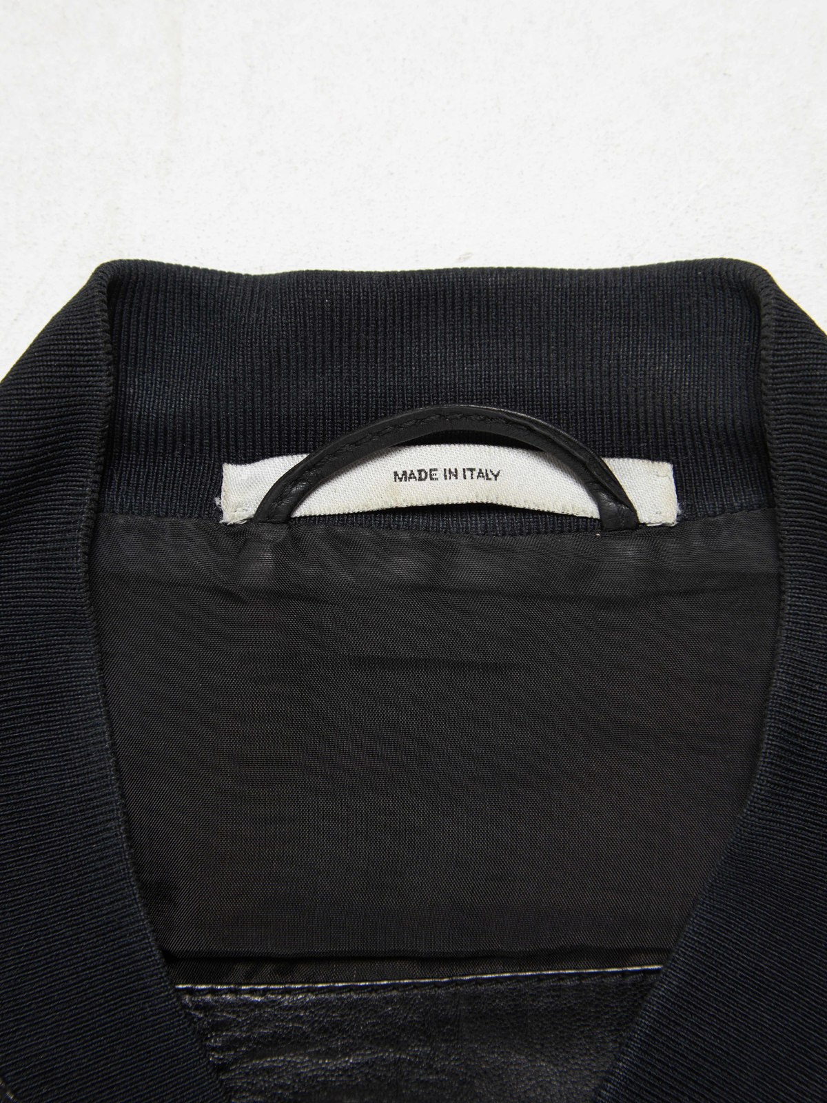 Yves Saint Laurent M Ziped Detailed Metall Leather Jacket - Black  - Image 4 of 7