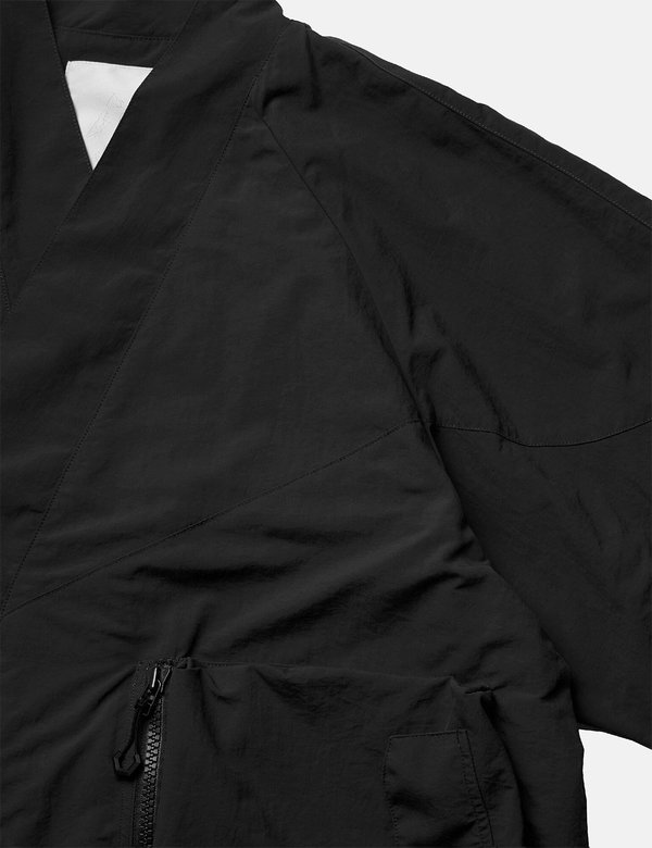 GOOPiMADE VO-01 Tech Utility Kimono Jacket - Black | Garmentory