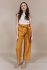 Kamperett Le Tour Paperbag Pant in Marigold - Thumbnail 1