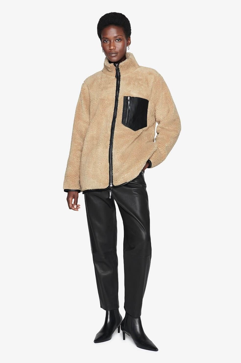 【あちち】RydeRomance ビーニー Anine Bing Ryder Jacket - Camel | Garmentory