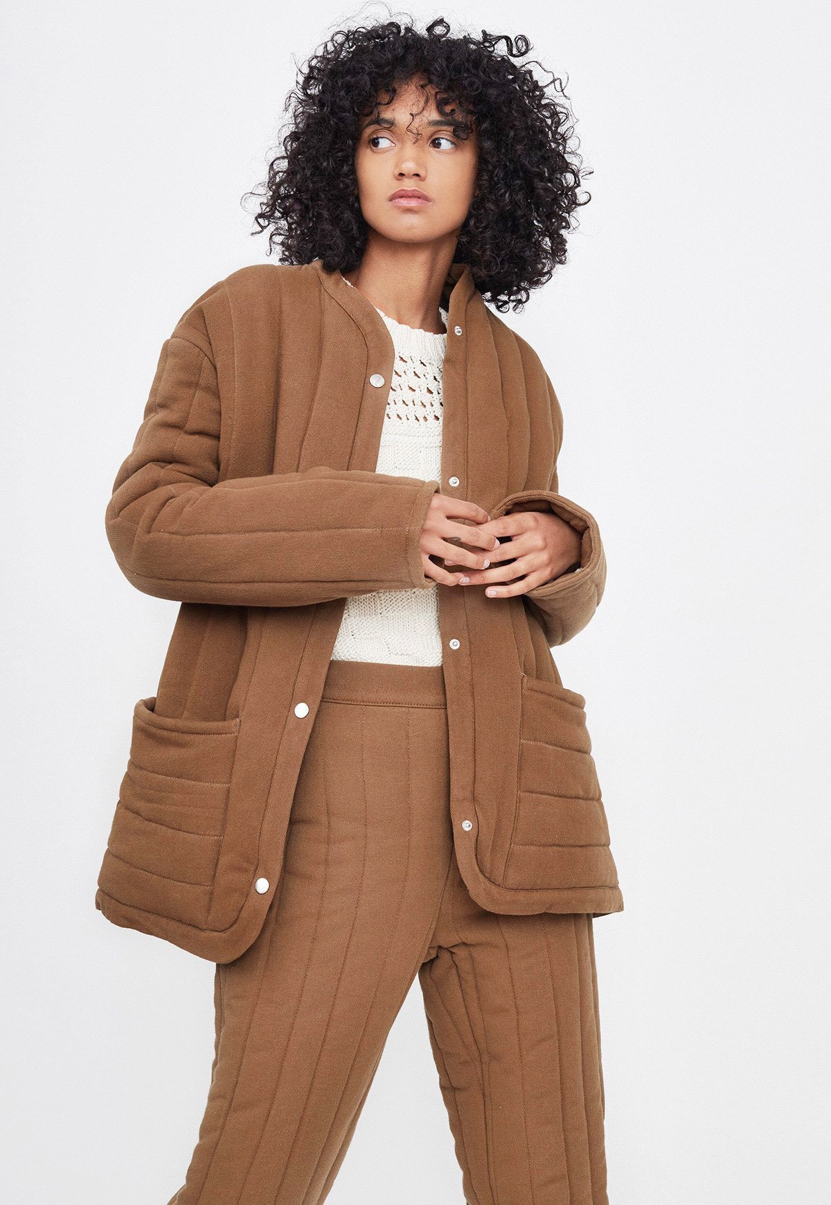 Kordal Sawyer Reversible Quilted Jacket - Clove | Garmentory