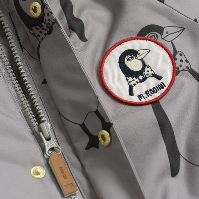 Kids Mini Rodini Baby Kebnekaise Snowsuit With All Over