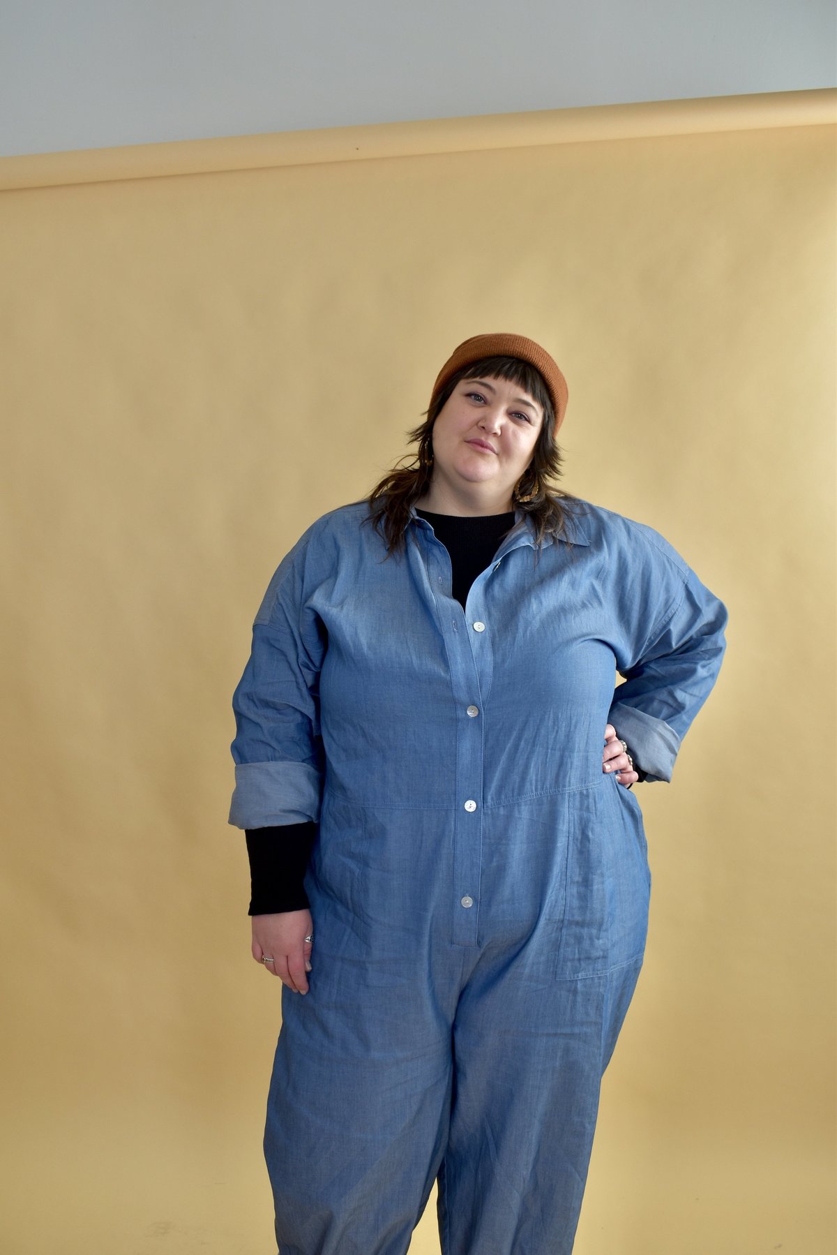 Altar Houseline Cassie Coverall - Denim Chambray - Image 15 of 15