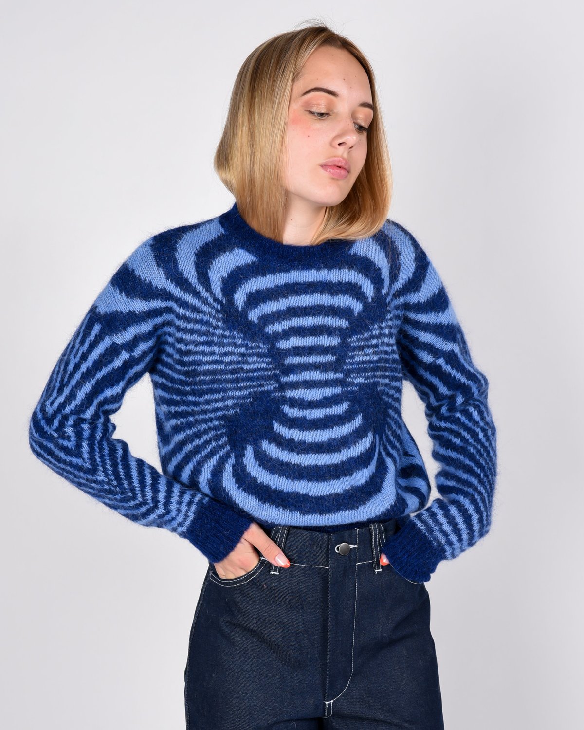 paloma wool MATRIX ウールセーター Matrix Sweater in Medium Green – SVRN