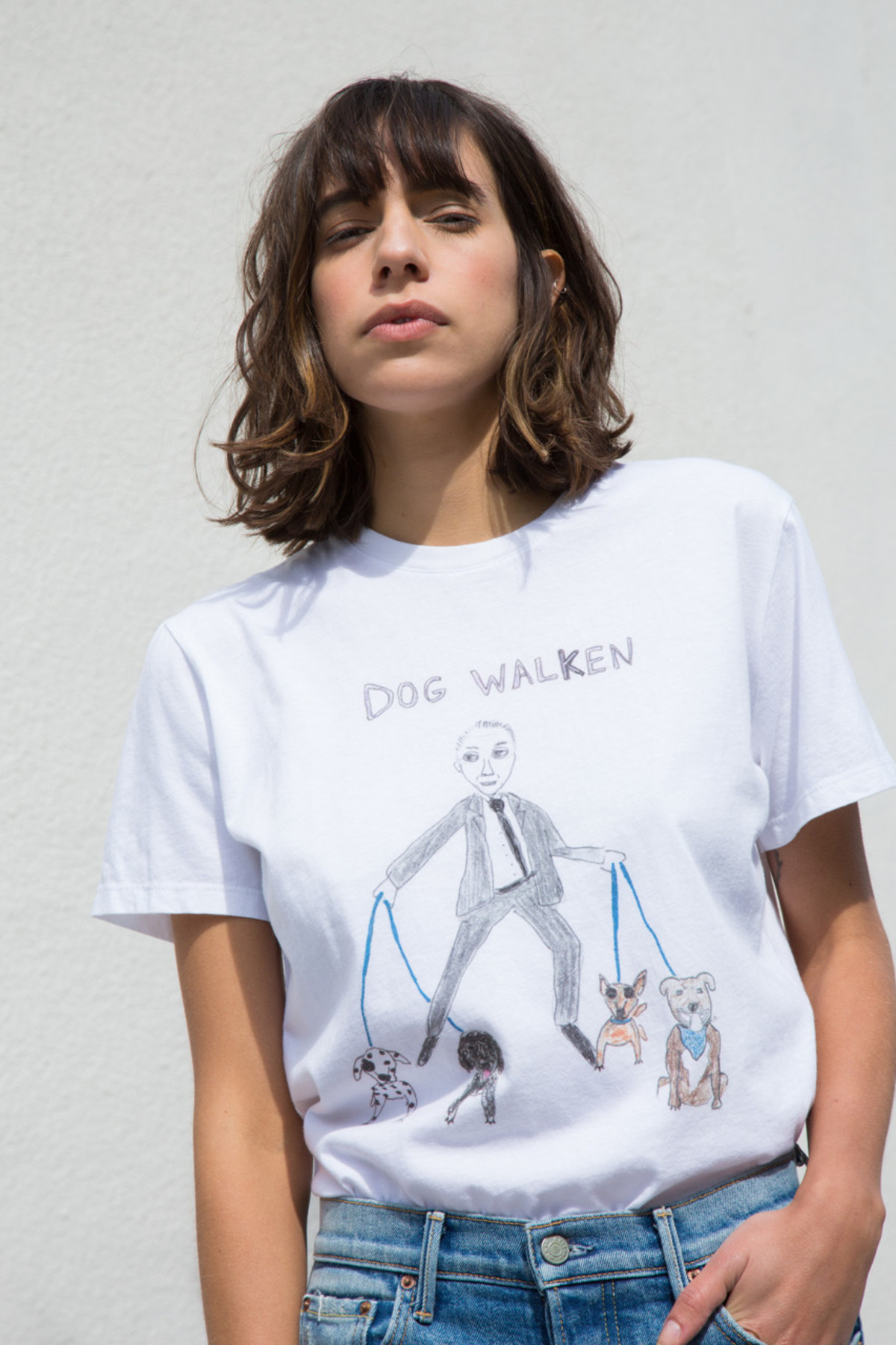 unfortunate portrait DOG WALKEN Tシャツ Unfortunate Portrait Dog Walken T-Shirt | Garmentory