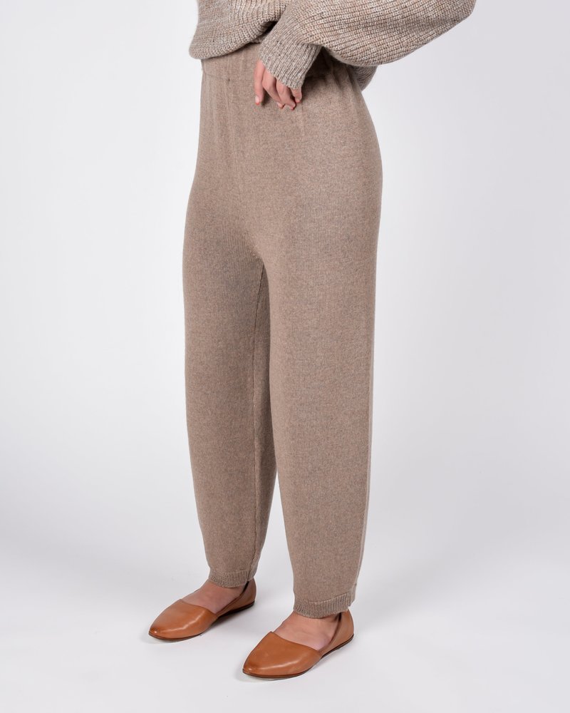 Micaela Greg Taper Sweatpant - Camel Micaela Greg Taper Sweatpant - Camel