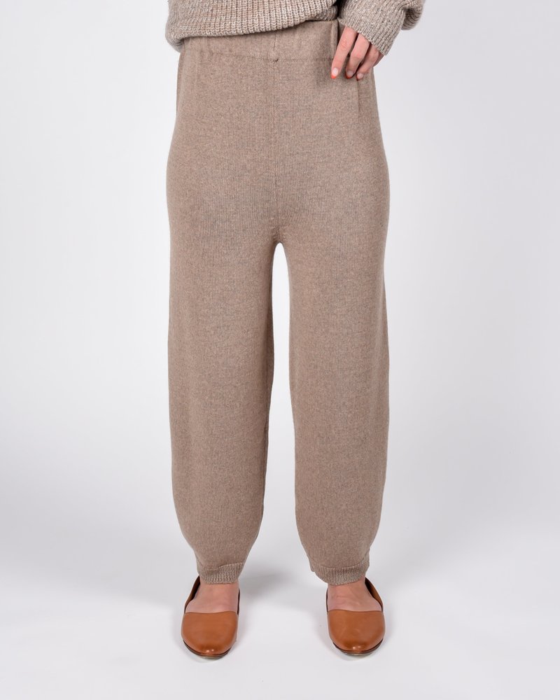 Micaela Greg Taper Sweatpant - Camel Micaela Greg Taper Sweatpant - Camel