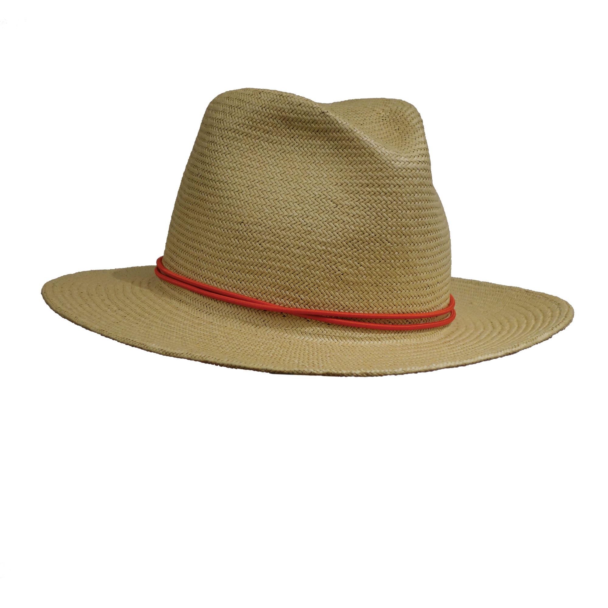 NEW! Yestadt Millinery Beige Nomad Packable Fedora Hat Packable Straw Fedora Sun Hat for Women Men - Khaki-beige  main image 4