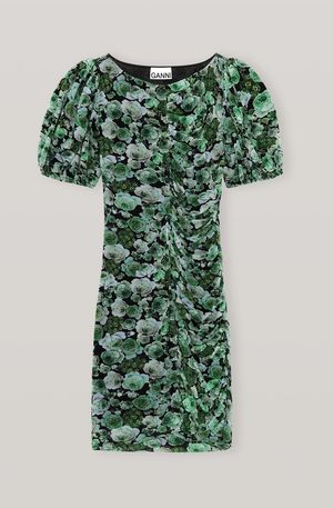 olive midi dress Silvia Olive Floral Embroidered Midi Dress – Frock and Frill