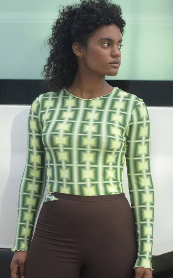 Paloma Wool USB Top - Forest Green | Garmentory