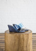 Maryam Nassir Zadeh Olympia Wedge Navy Faux Croc - Thumbnail 1