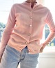 Vintage JACQUES DE LOUX Cashmere Cardigan - pink - Thumbnail 3