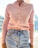 Vintage JACQUES DE LOUX Cashmere Cardigan - pink - Thumbnail 1