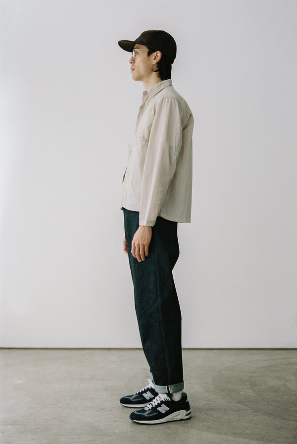 ENDS and MEANS Light Shirt Jacket - Light Beige | Garmentory