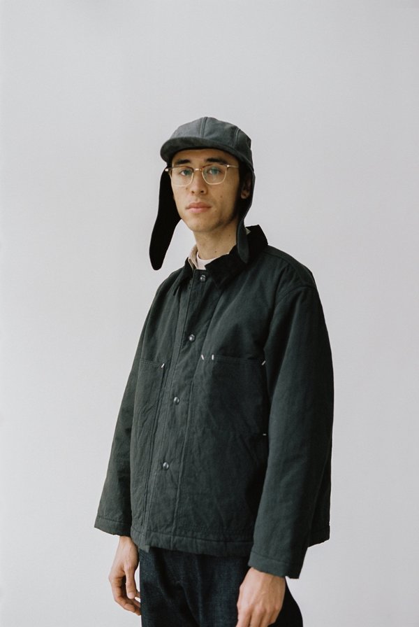 ENDS and MEANS Lined Cover All Jacket - Black | Garmentory