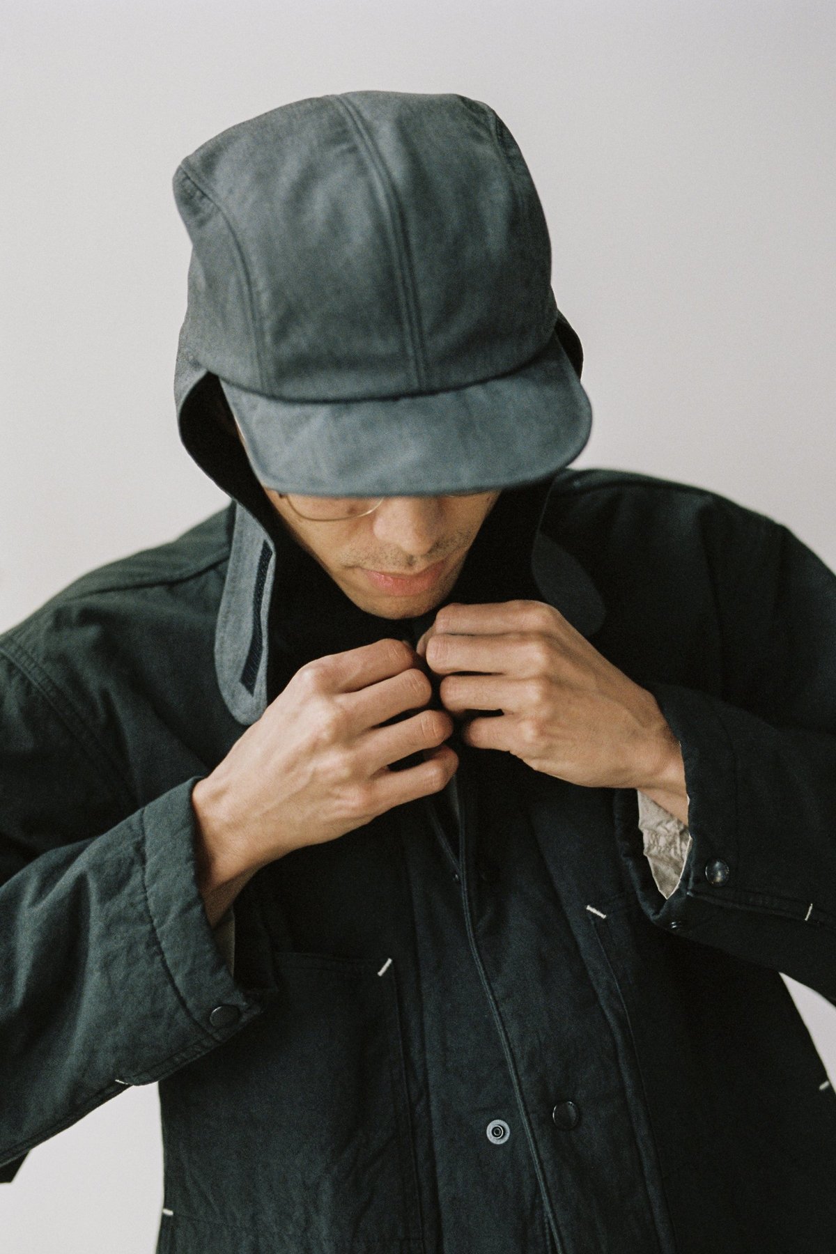 ENDS and MEANS Lined Cover All Jacket - Black | Garmentory