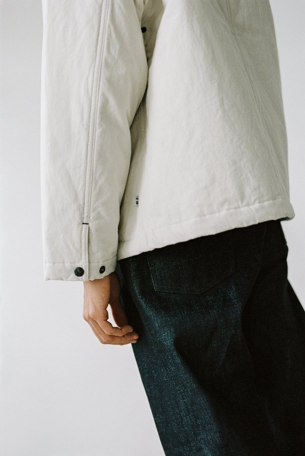 ENDS and MEANS Lined Cover All Jacket - Natural | Garmentory