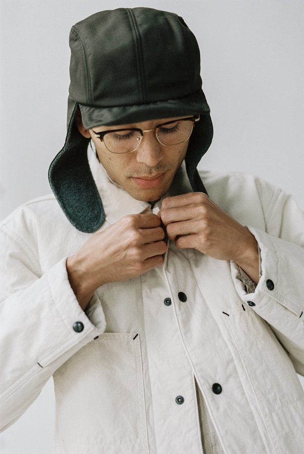 ジャケット・アウター ENDS and MEANS Quilting Jacket ENDS and MEANS Lined Cover All Jacket - Natural | Garmentory