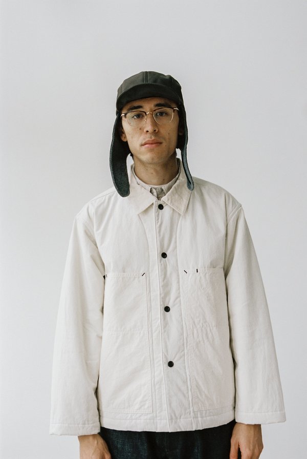 ENDS and MEANS Lined Cover All Jacket - Natural | Garmentory