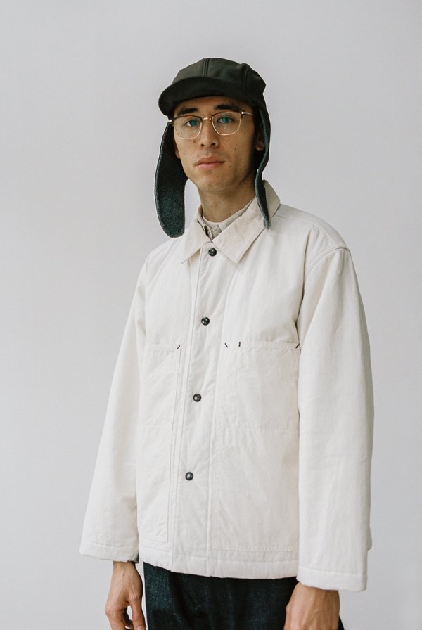 ENDS and MEANS Lined Cover All Jacket - Natural | Garmentory