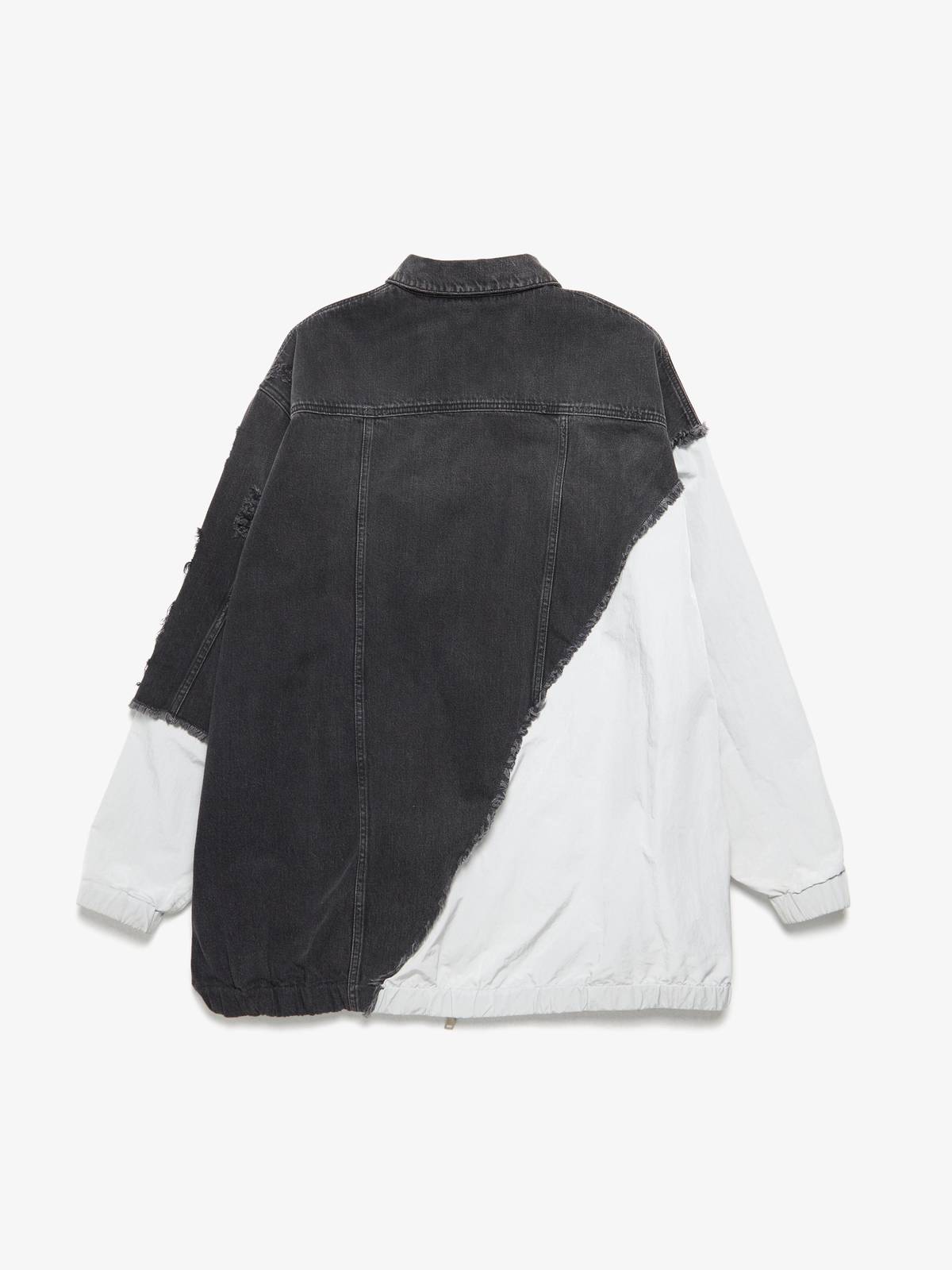 Ben Taverniti Unravel Project M Half Stitched Elongated Denim