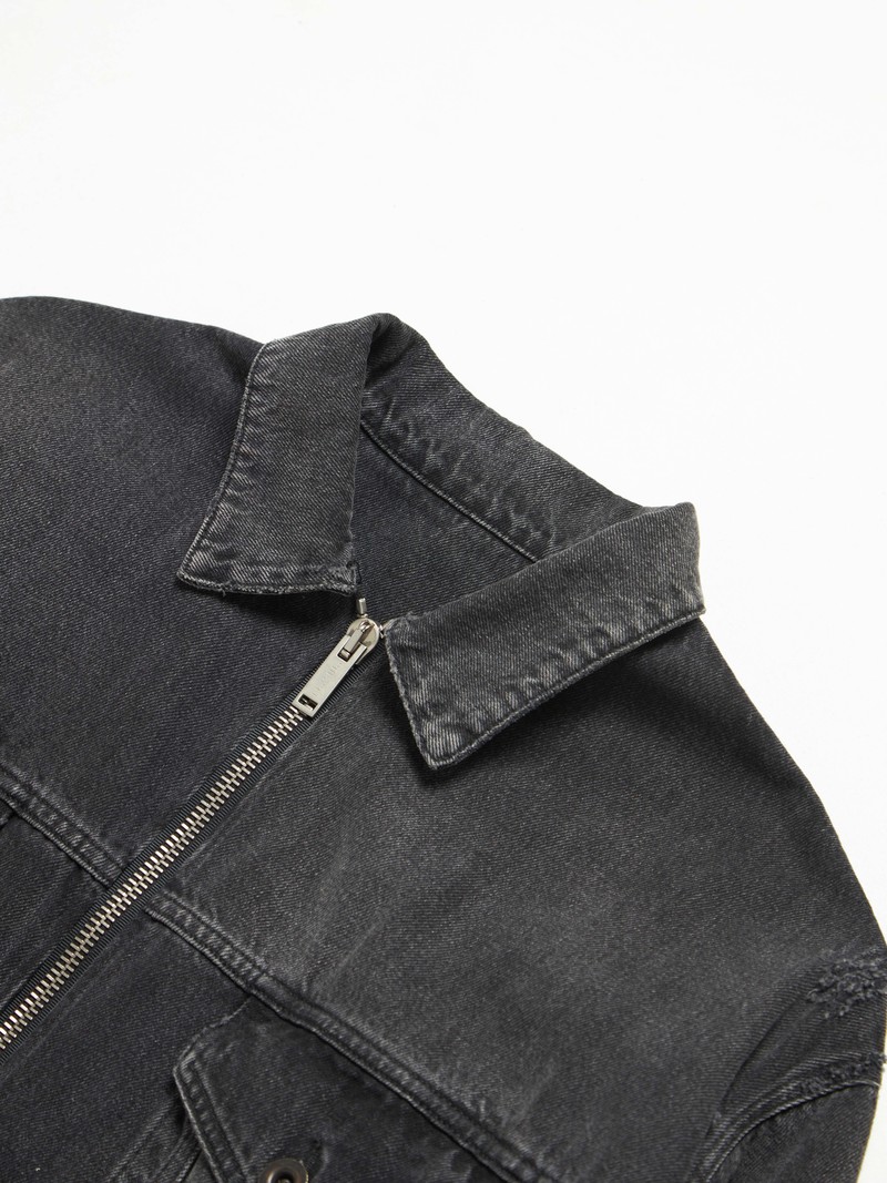 BEN TAVERNITI UNRAVEL PROJECT デニムジャケット Ben Taverniti Unravel Project M Half Stitched Elongated