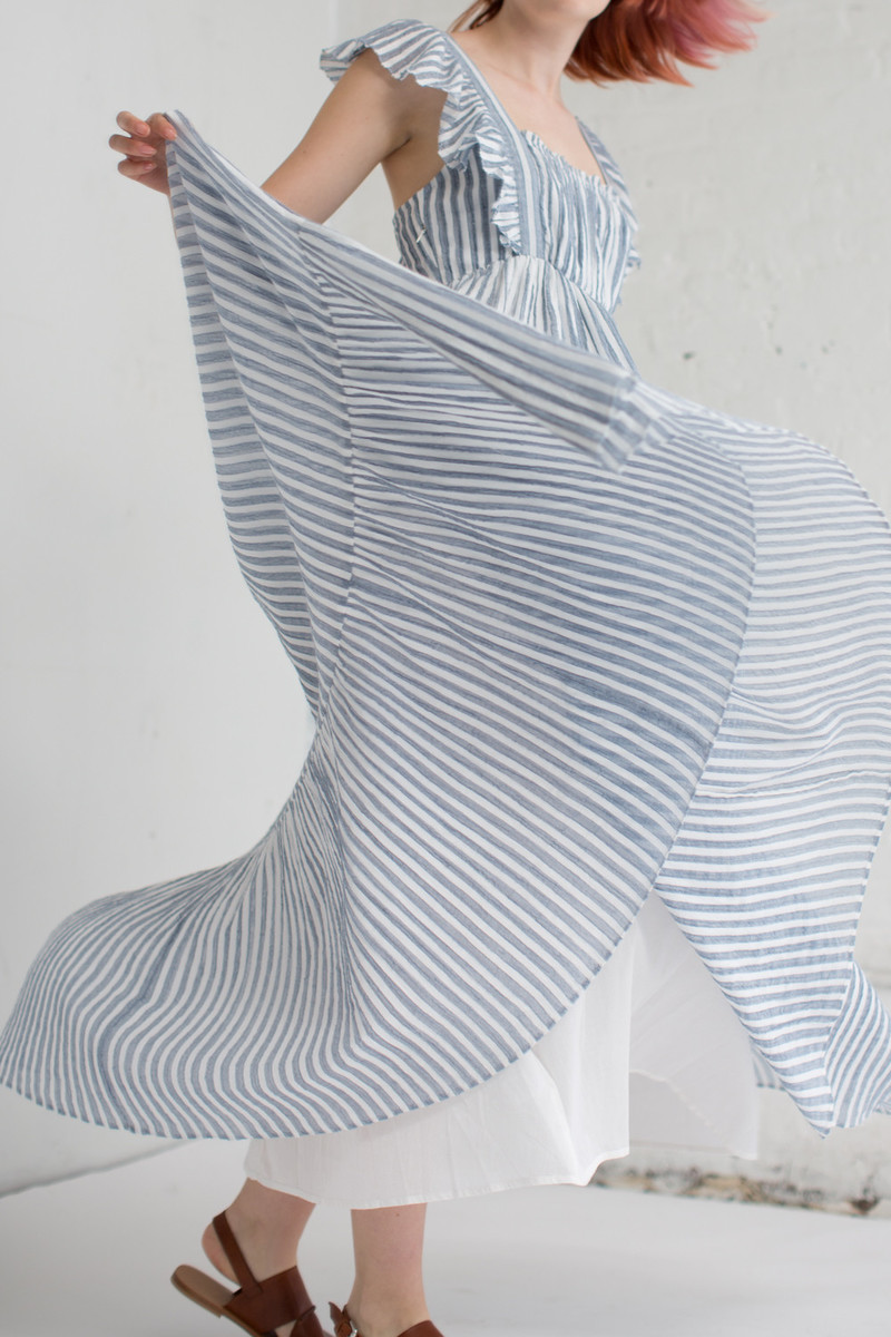 Ulla Johnson Ariane Dress in Marine Stripe | Garmentory Ulla Johnson Ariane Dress in Marine Stripe | Garmentory