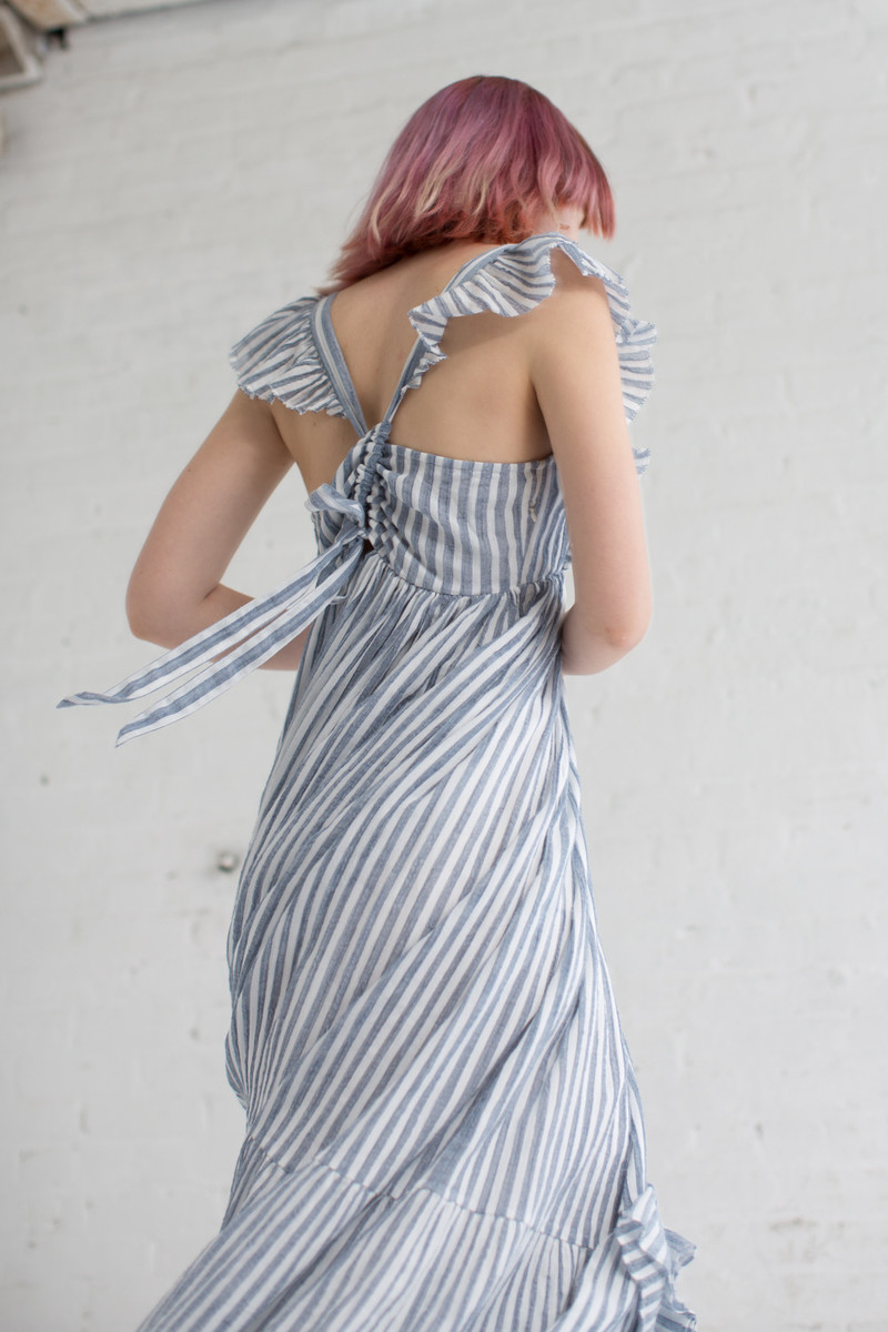 Ulla Johnson Ariane Dress in Marine Stripe | Garmentory Ulla Johnson Ariane Dress in Marine Stripe | Garmentory