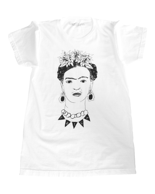 Deer Dana Frida Kahlo Tee Deer Dana Frida Kahlo Tee