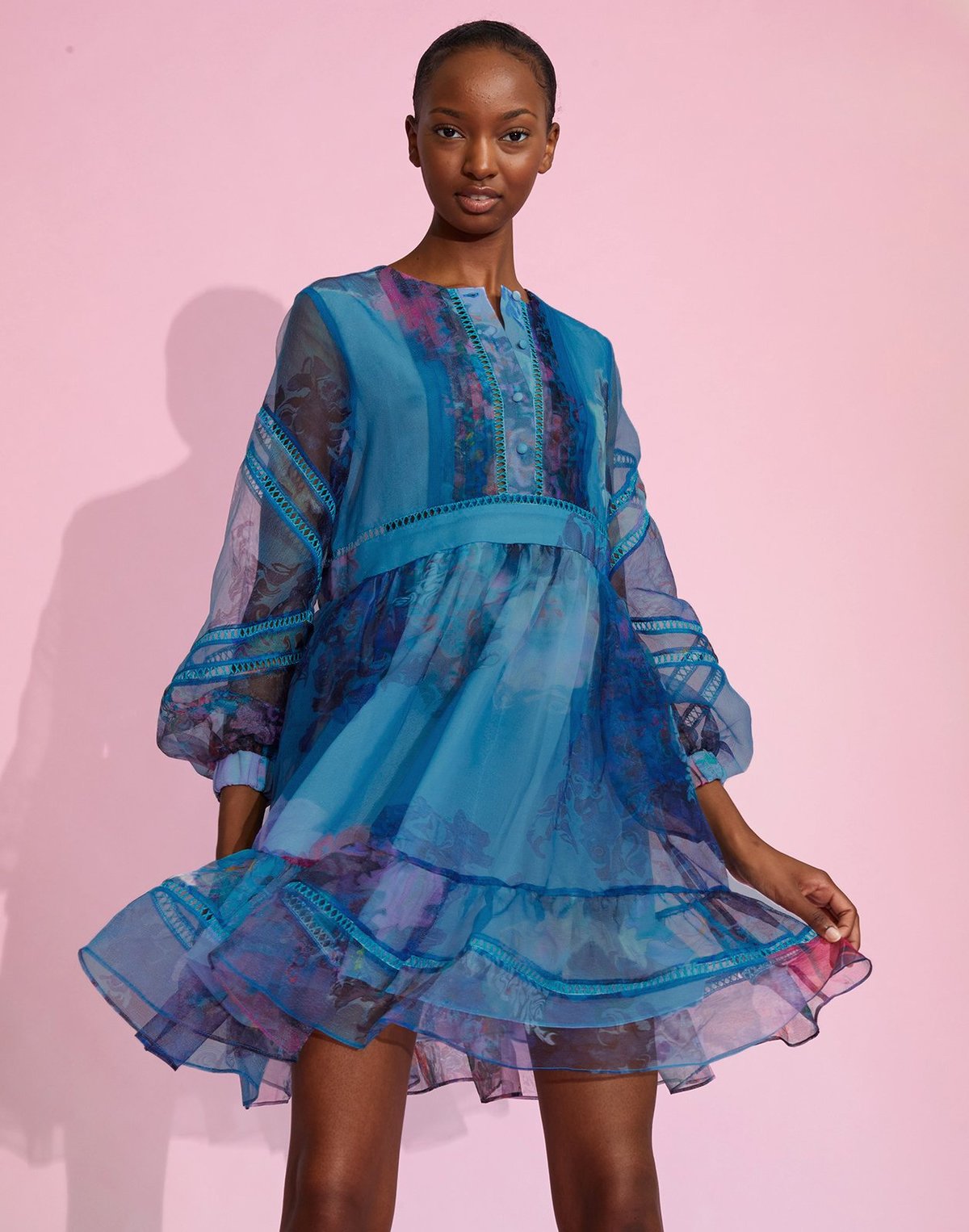 cynthia rowley organza dress Cynthia Rowley Hourglass Organza Dress on Garmentory