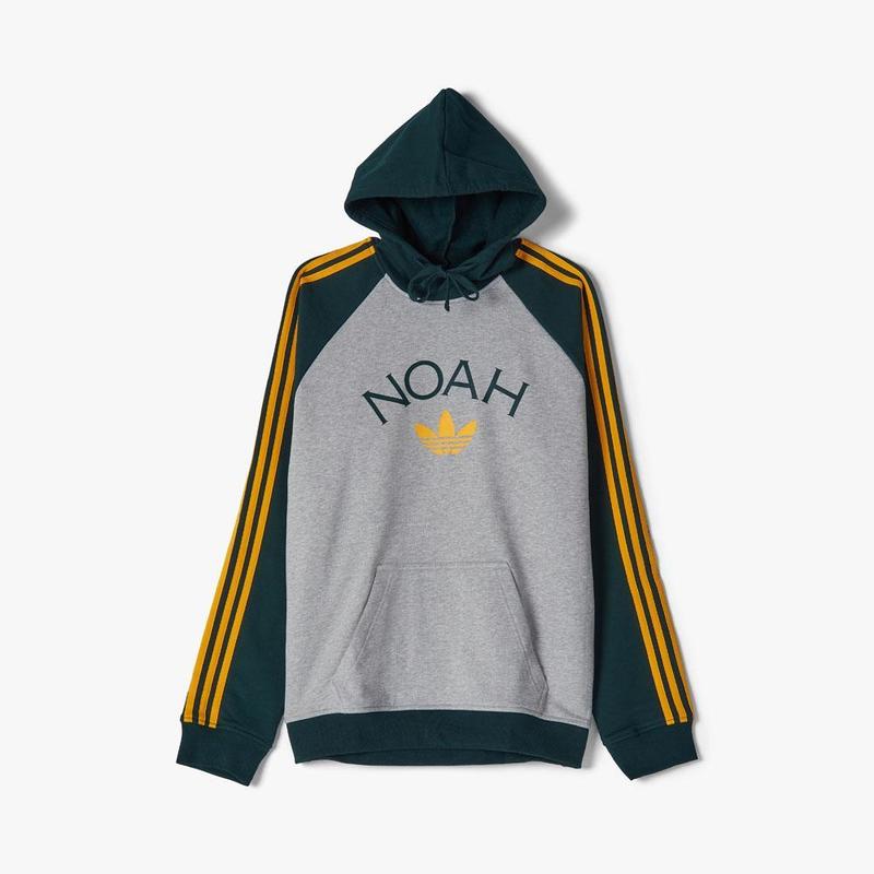 adidas Originals x Noah 3-Stripes Pullover Hoodie - Medium